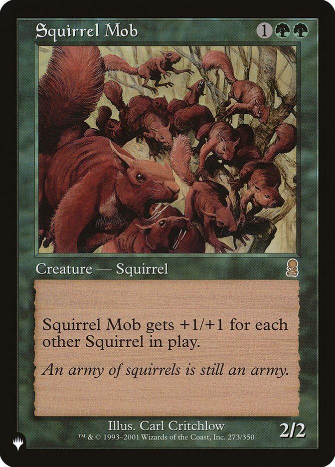 Squirrel Mob [The List] | Total Play