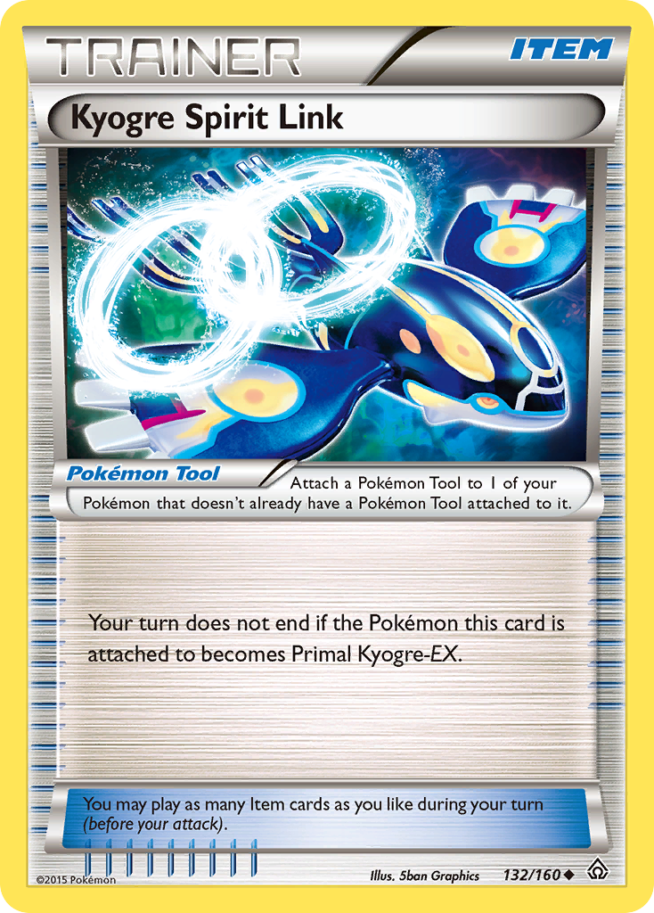 Kyogre Spirit Link (132/160) [XY: Primal Clash] | Total Play