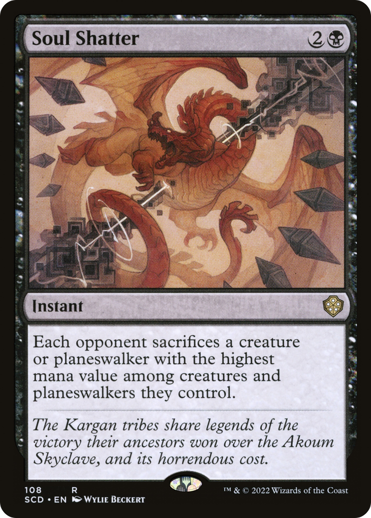 Soul Shatter [Starter Commander Decks] | Total Play