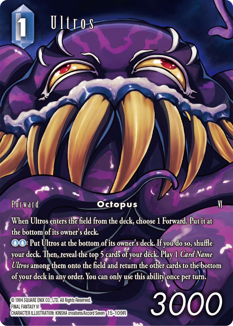 Ultros (Full Art) [Crystal Dominion] | Total Play