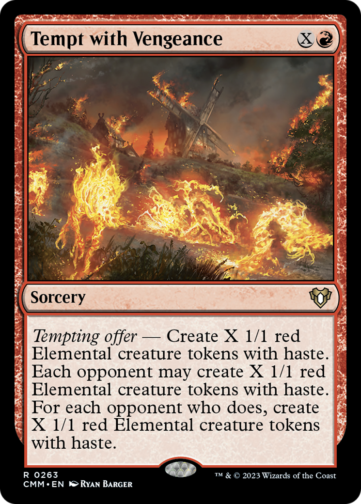 Tempt with Vengeance [Commander Masters] | Total Play