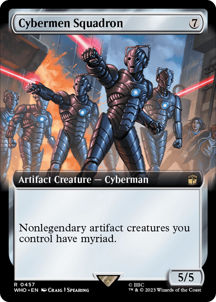 Cybermen Squadron (Extended Art) [Doctor Who] | Total Play