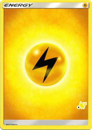 Lightning Energy (Pikachu Stamp #4) [Battle Academy 2020] | Total Play