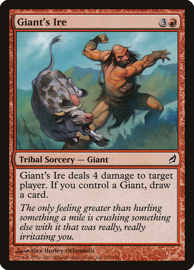 Giant's Ire [Lorwyn] | Total Play