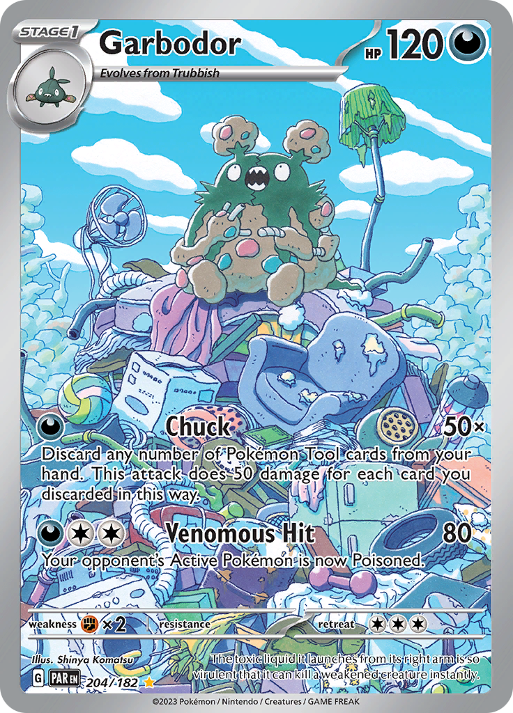 Garbodor (204/182) [Scarlet & Violet: Paradox Rift] | Total Play