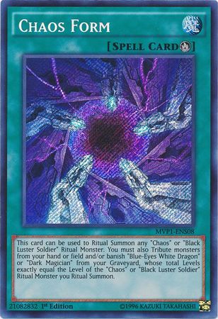 Chaos Form [MVP1-ENS08] Secret Rare | Total Play