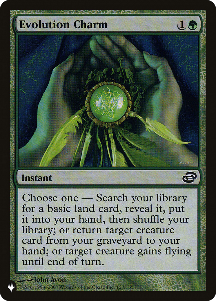Evolution Charm [The List] | Total Play