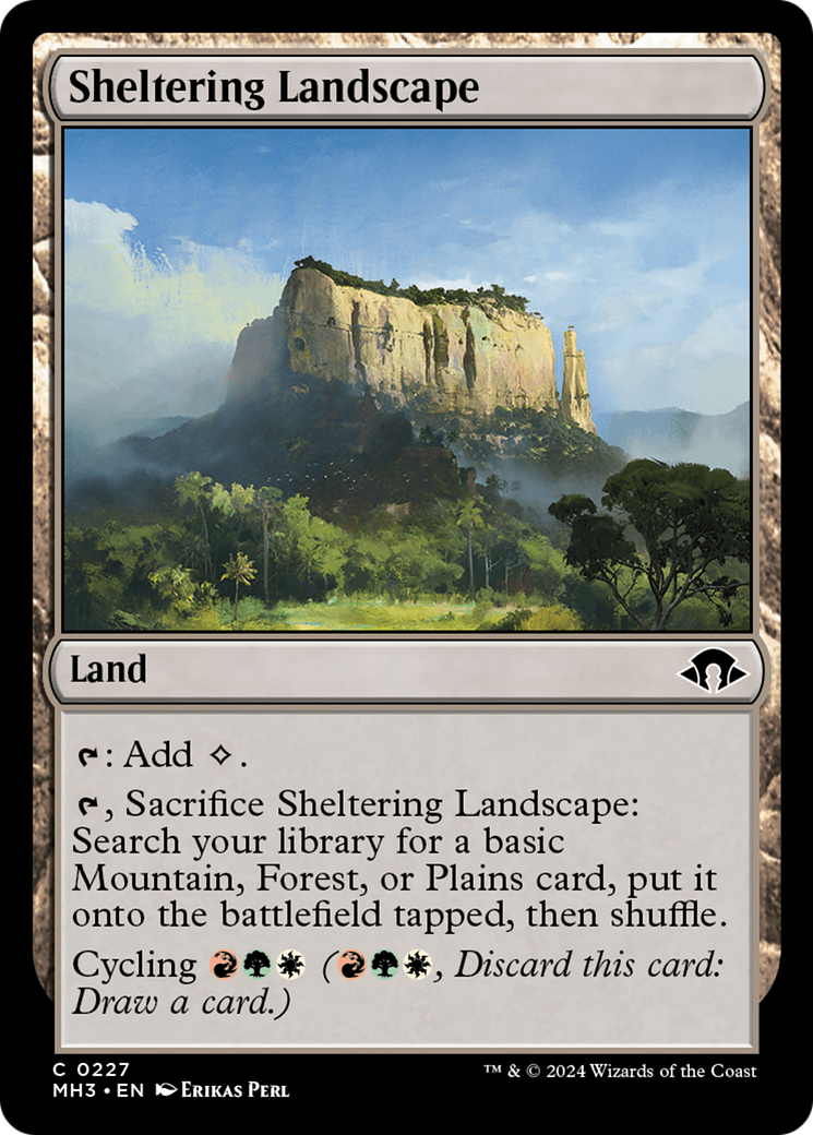 Sheltering Landscape [Modern Horizons 3] | Total Play