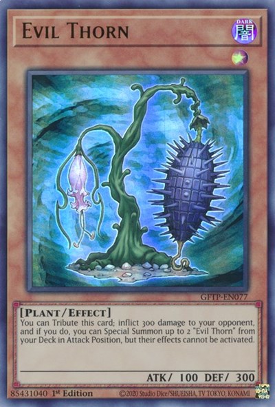 Evil Thorn [GFTP-EN077] Ultra Rare | Total Play