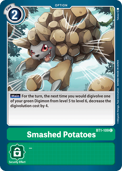 Smashed Potatoes [BT1-109] [Release Special Booster Ver.1.0] | Total Play
