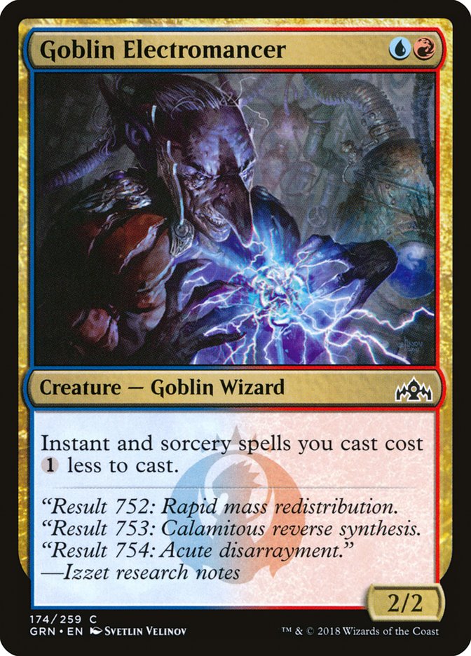 Goblin Electromancer [Guilds of Ravnica] | Total Play