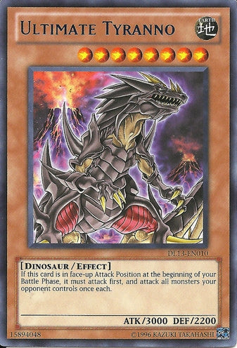 Ultimate Tyranno (Blue) [DL13-EN010] Rare | Total Play