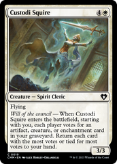 Custodi Squire [Commander Masters] | Total Play