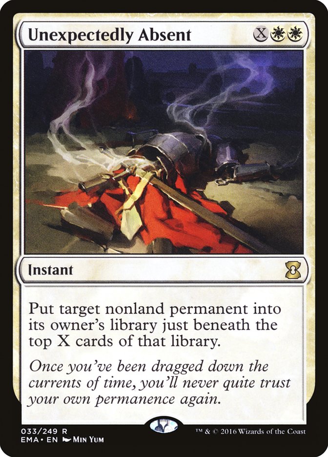 Unexpectedly Absent [Eternal Masters] | Total Play