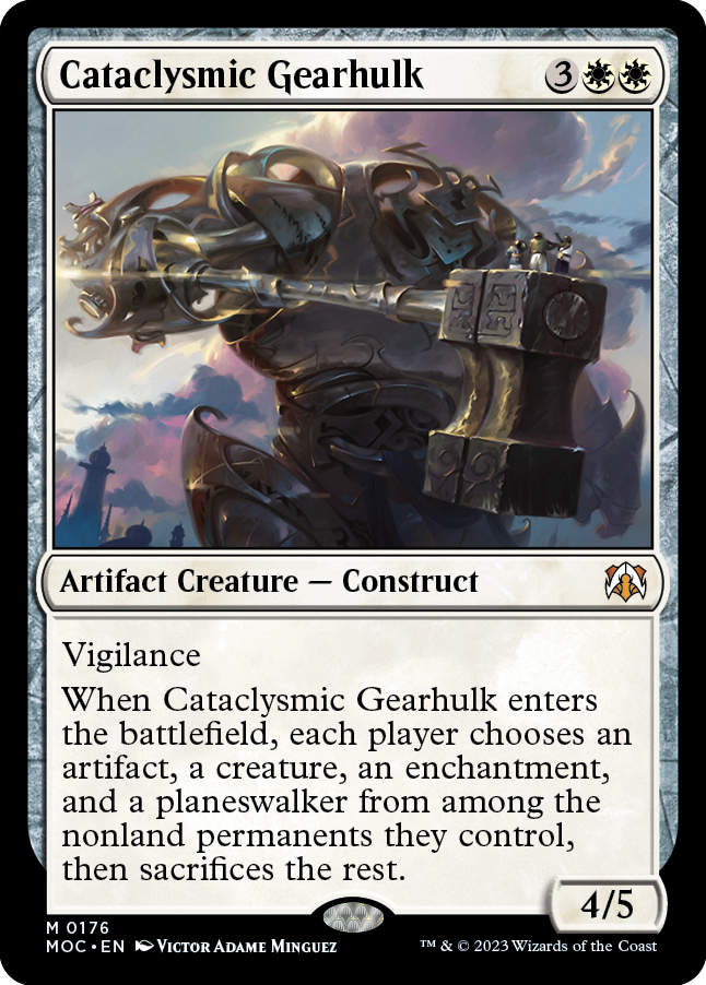 Cataclysmic Gearhulk [March of the Machine Commander] | Total Play