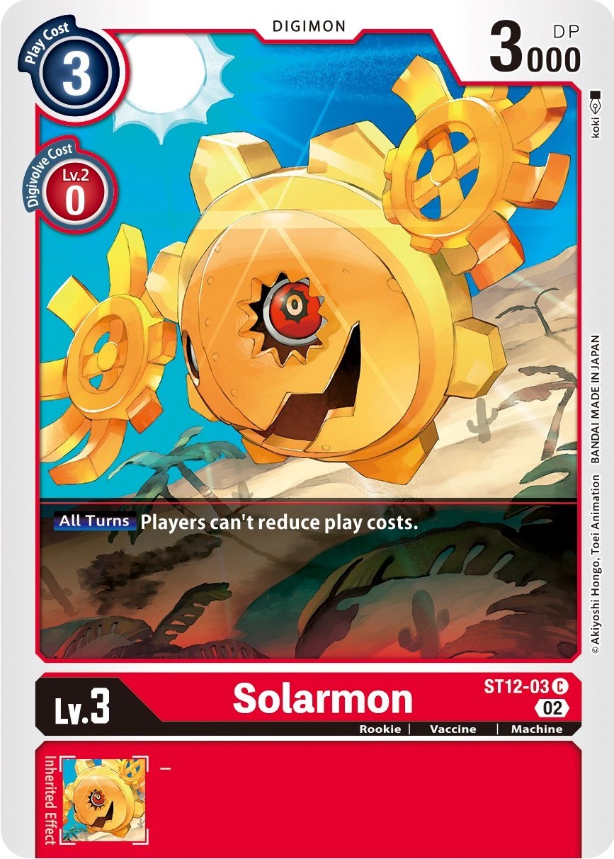 Solarmon [ST12-03] [Starter Deck: Jesmon] | Total Play