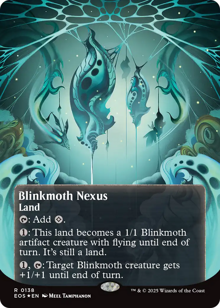 Blinkmoth Nexus (0138) (Borderless) (Galaxy Foil) [Edge of Eternities: Stellar Sights] | Total Play