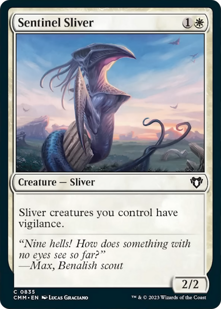 Sentinel Sliver [Commander Masters] | Total Play