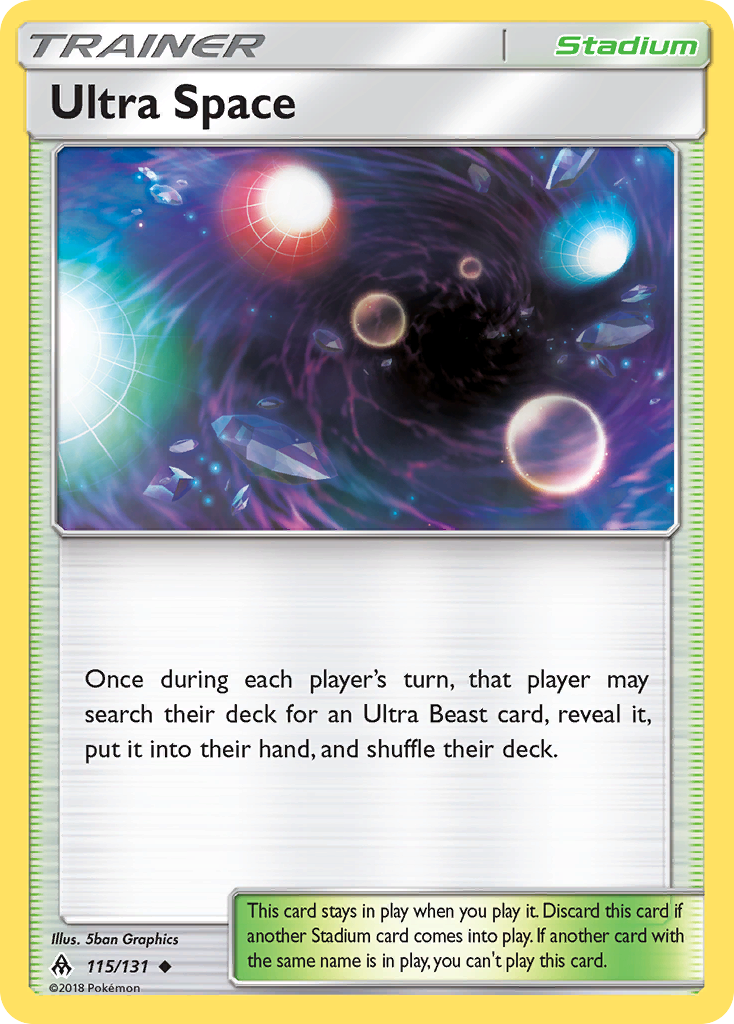 Ultra Space (115/131) [Sun & Moon: Forbidden Light] | Total Play
