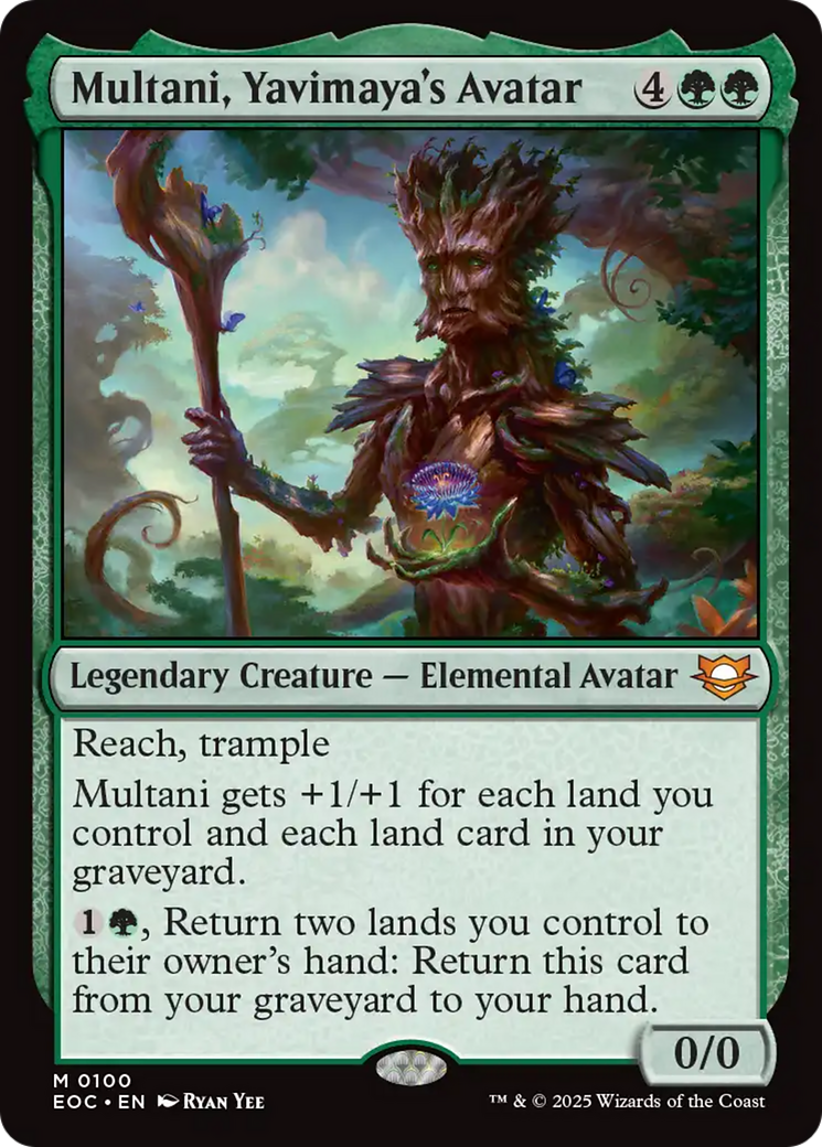 Multani, Yavimaya's Avatar [Edge of Eternities Commander] | Total Play