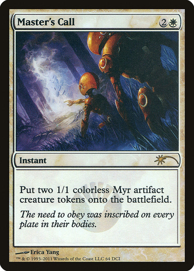 Master's Call [Wizards Play Network 2011] | Total Play