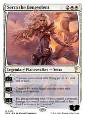 Serra the Benevolent (White Border) [Mystery Booster 2] | Total Play