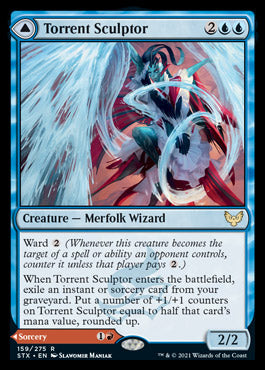 Torrent Sculptor // Flamethrower Sonata [Strixhaven: School of Mages] | Total Play