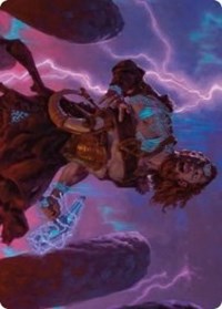 Toralf, God of Fury Art Card [Kaldheim Art Series] | Total Play