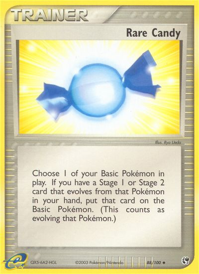 Rare Candy (88/100) [EX: Sandstorm] | Total Play