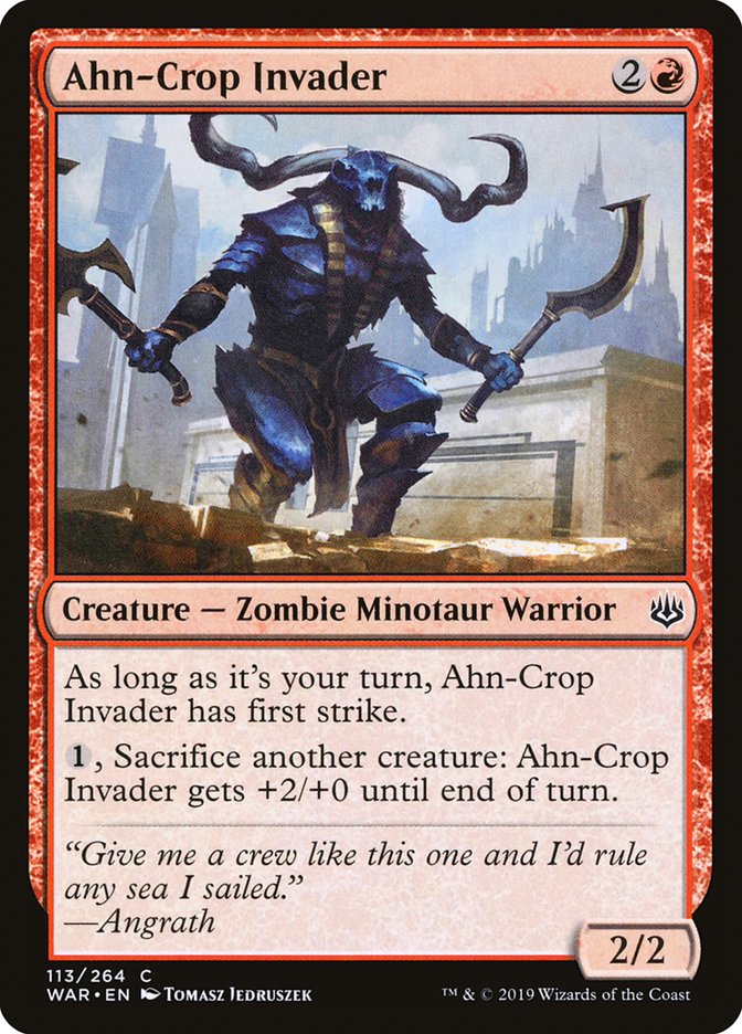 Ahn-Crop Invader [War of the Spark] | Total Play
