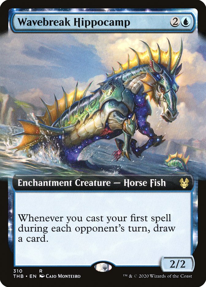 Wavebreak Hippocamp (Extended Art) [Theros Beyond Death] | Total Play