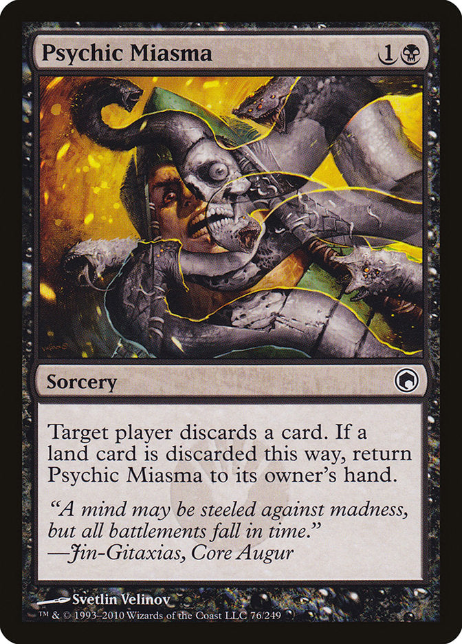 Psychic Miasma [Scars of Mirrodin] | Total Play