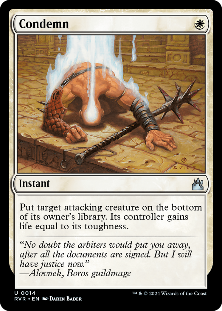 Condemn [Ravnica Remastered] | Total Play