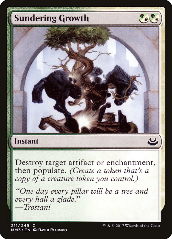 Sundering Growth [Modern Masters 2017] | Total Play