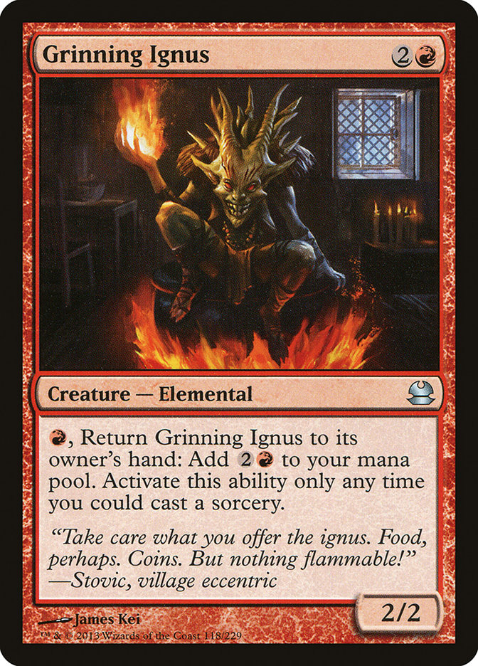 Grinning Ignus [Modern Masters] | Total Play