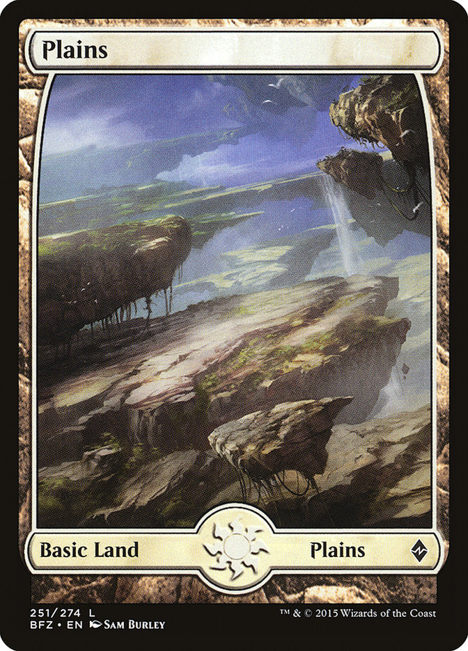 Plains (251) (Full Art) [Battle for Zendikar] | Total Play