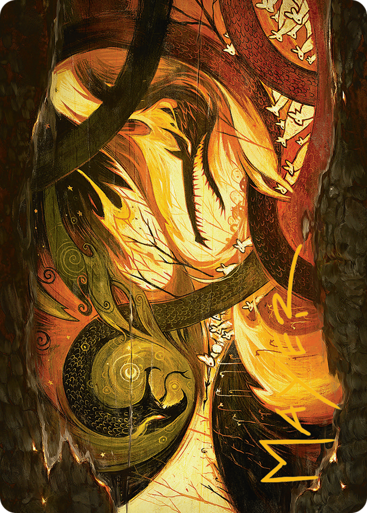 Season of Loss Art Card (Gold-Stamped Signature) [Bloomburrow Art Series] | Total Play