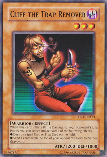 Cliff the Trap Remover [DR1-EN133] Common | Total Play