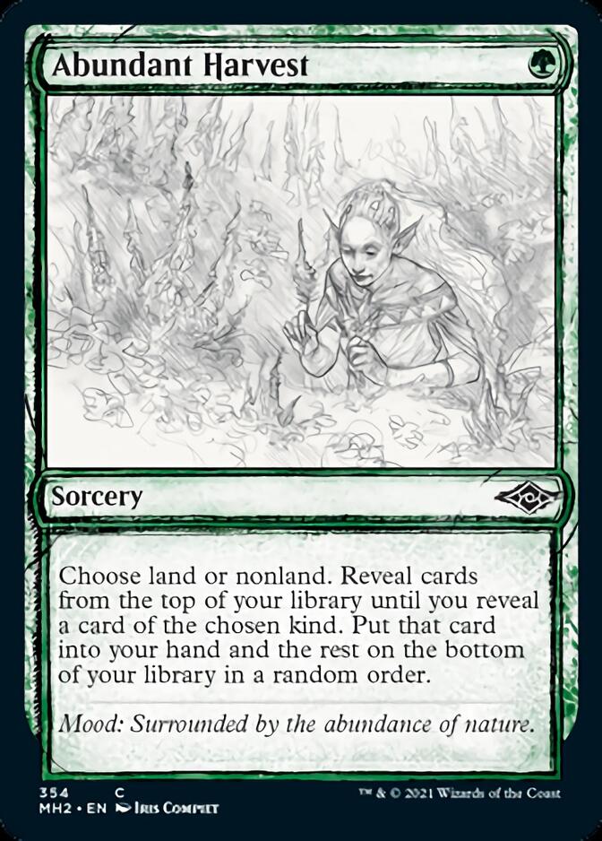 Abundant Harvest (Sketch) [Modern Horizons 2] | Total Play