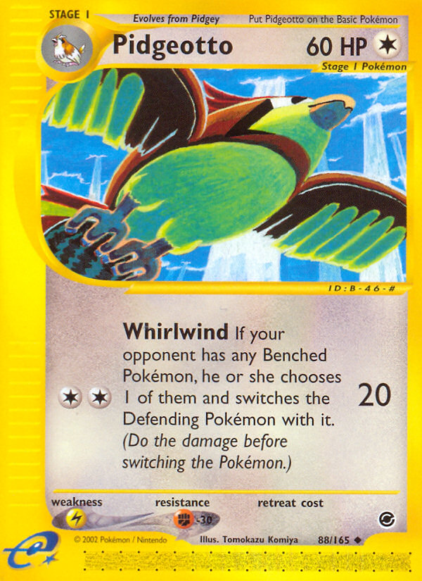 Pidgeotto (88/165) [Expedition: Base Set] | Total Play