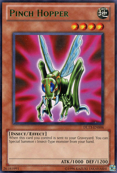 Pinch Hopper (Green) [DL13-EN006] Rare | Total Play