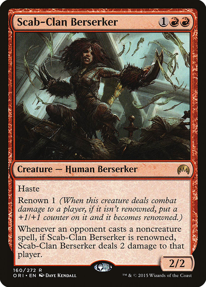 Scab-Clan Berserker [Magic Origins] | Total Play