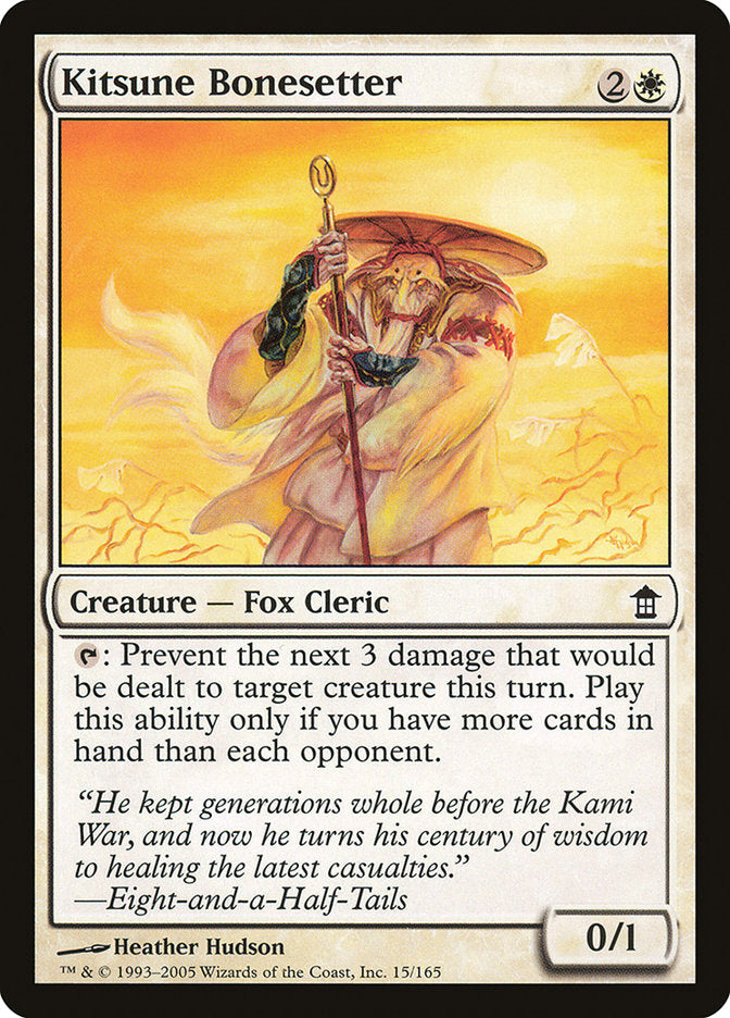 Kitsune Bonesetter [Saviors of Kamigawa] | Total Play