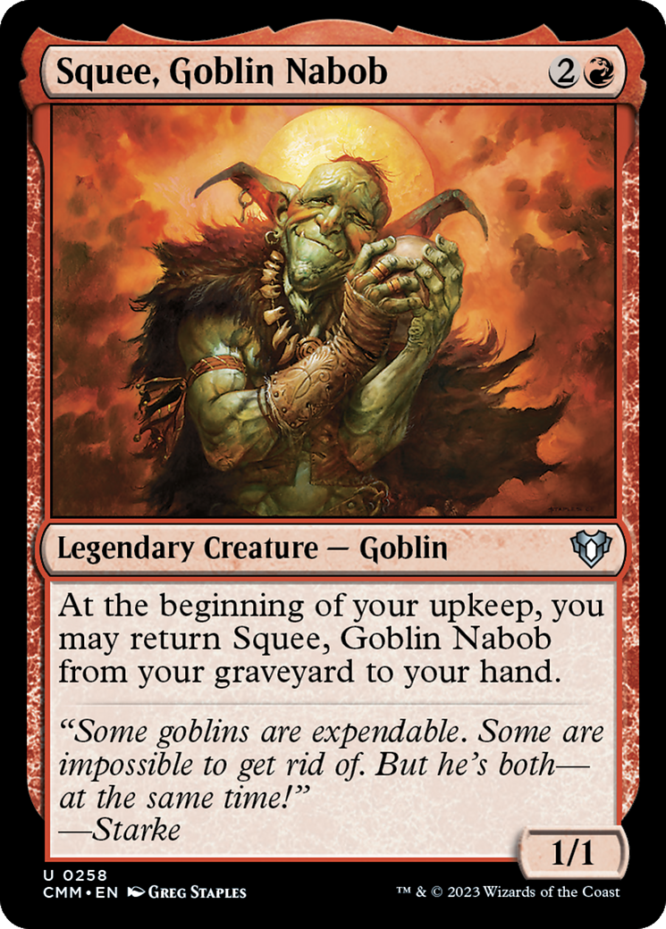 Squee, Goblin Nabob [Commander Masters] | Total Play