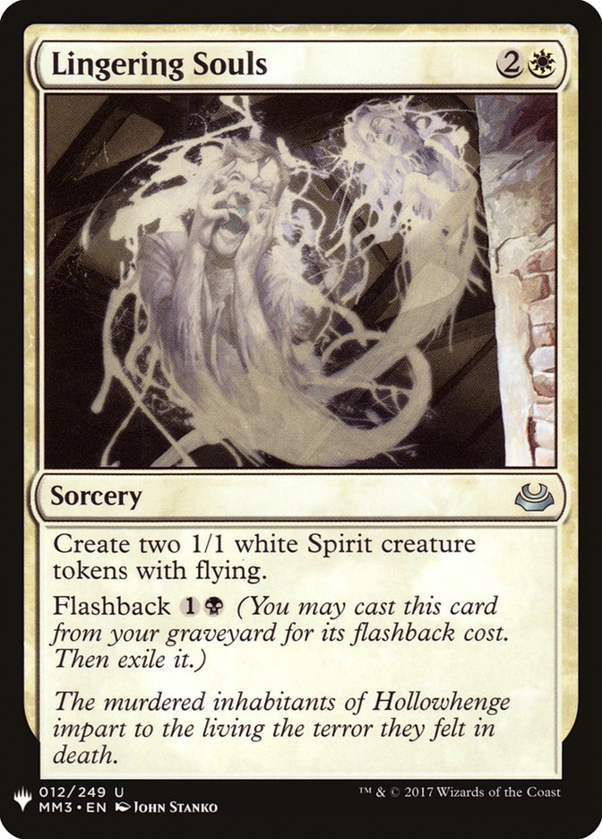 Lingering Souls [Mystery Booster] | Total Play