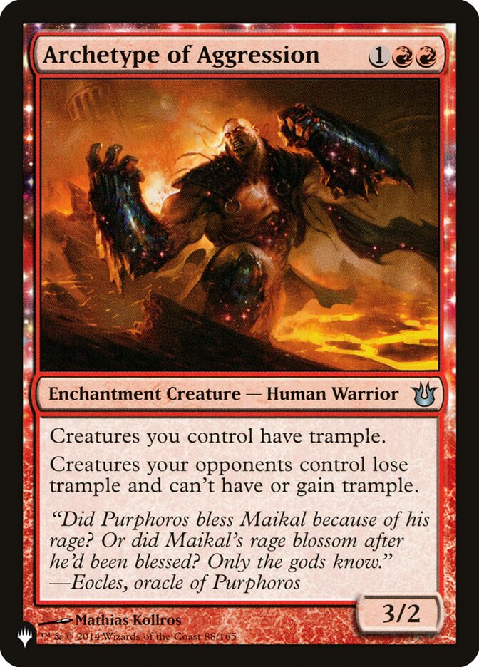 Archetype of Aggression [The List] | Total Play