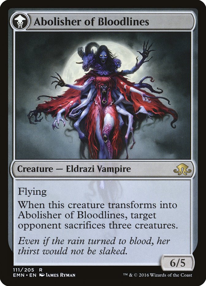 Voldaren Pariah // Abolisher of Bloodlines [Eldritch Moon] | Total Play