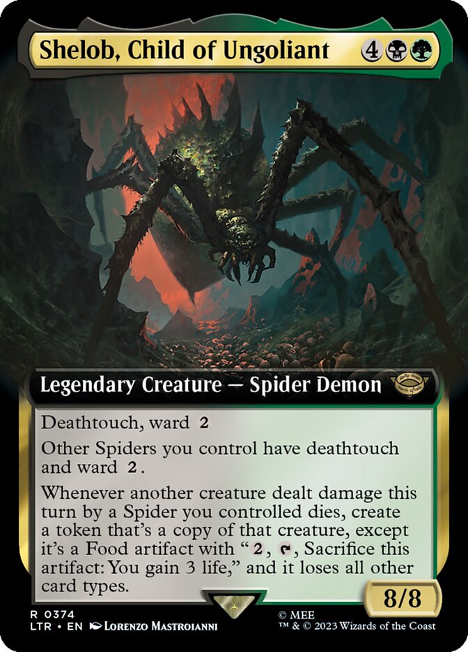 Shelob, Child of Ungoliant (Extended Art) [The Lord of the Rings: Tales of Middle-Earth] | Total Play