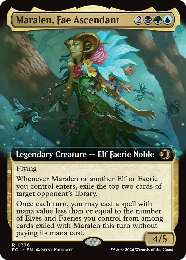 Maralen, Fae Ascendant (Extended Art) [Lorwyn Eclipsed] | Total Play