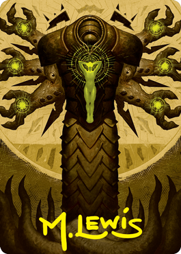 Inquisition of Kozilek Art Card (Gold-Stamped Signature) [Strixhaven: School of Mages Art Series] | Total Play